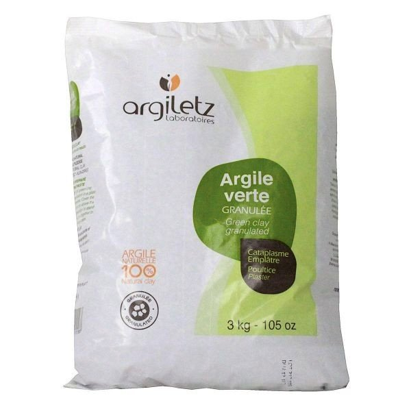 Argile verte granulés Argiletz 3kg - L'herboristerie