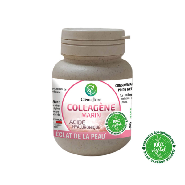 ADP Nutrition, Collagène Marin et Acide hyaluronique, 60 gélules