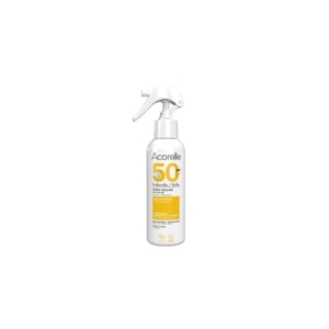 Acorelle, spray solaire minéral enfant bio 50 SPF 150ml