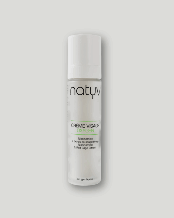 Natyv, Crème Visage Oxygen, 50ml