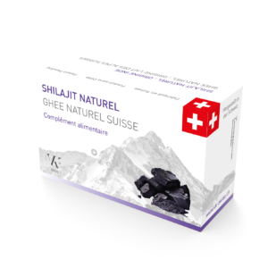 VK Swiss, Shilajit Naturel Ghee Suisse, 30 capsules