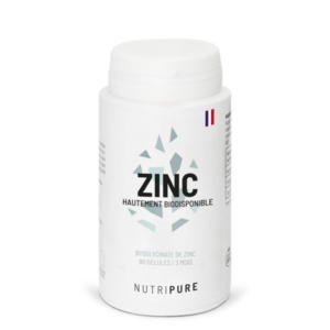 Nutripure, Zinc Bisglycinate, 90 gélules