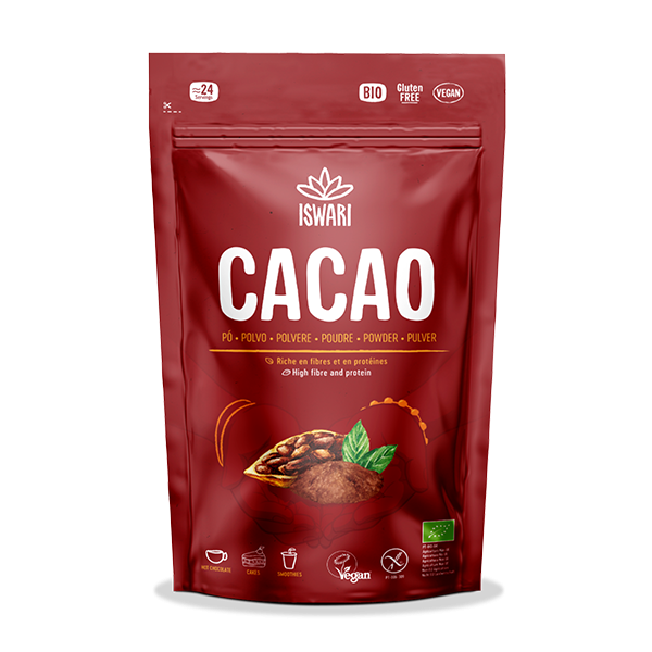 Iswari, Cacao Fairtrade, poudre 250 g