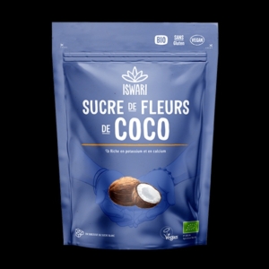 Iswari, Sucre de Fleurs de Coco en Poudre Bio