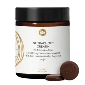 Sunday, Nutrachoc Créatine 1mg, Cacao 20 palets