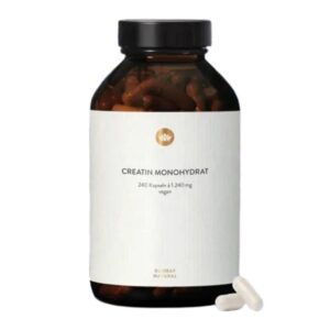 Sunday, Créatine Monohydrate 240 capsules à 1,240 mg